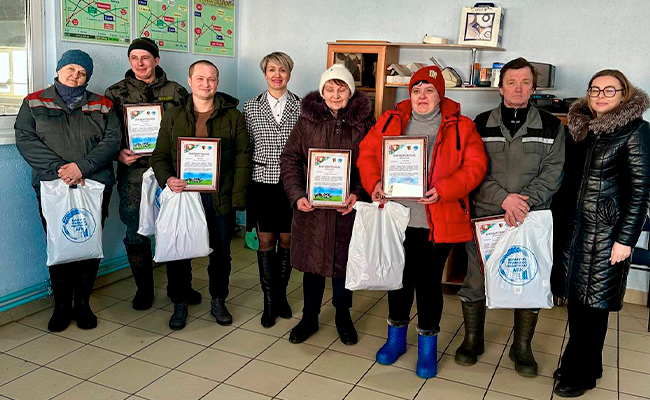 Акция «Наш животновод» в ОАО «Грицкевичи»