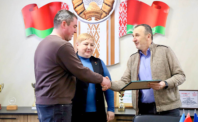 ОАО «Грицкевичи» — бронзовый призёр областного конкурса «Лучший машинный двор 2025»